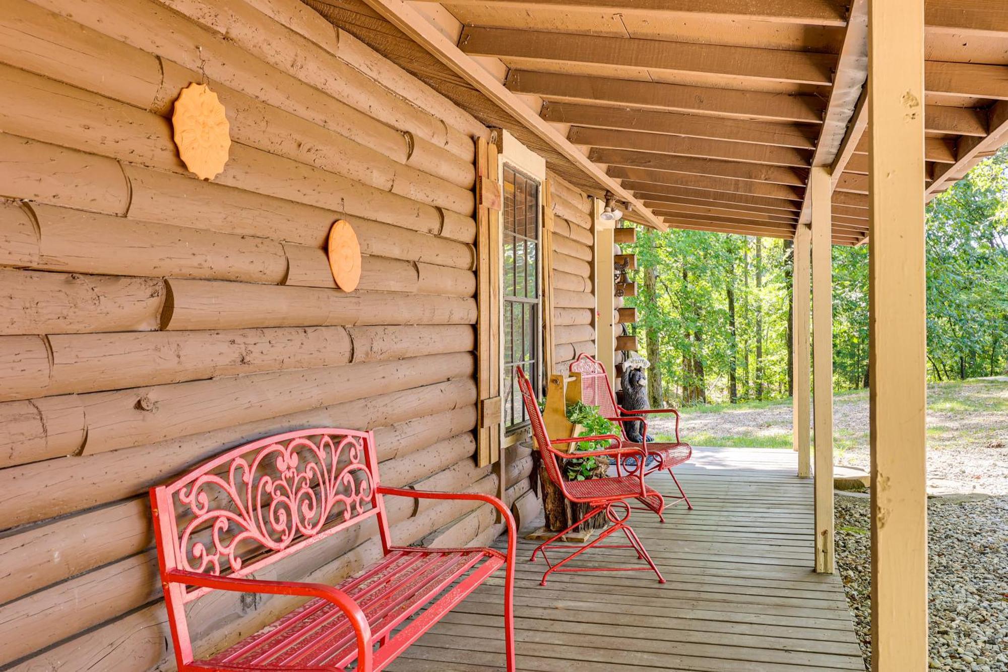 Arkansas Log Cabin Rental Near Lake Greeson! Mount Moriah Екстер'єр фото