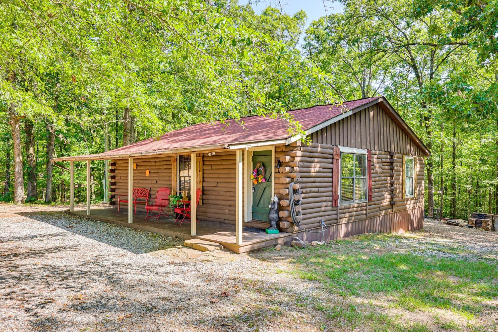 Arkansas Log Cabin Rental Near Lake Greeson! Mount Moriah Екстер'єр фото