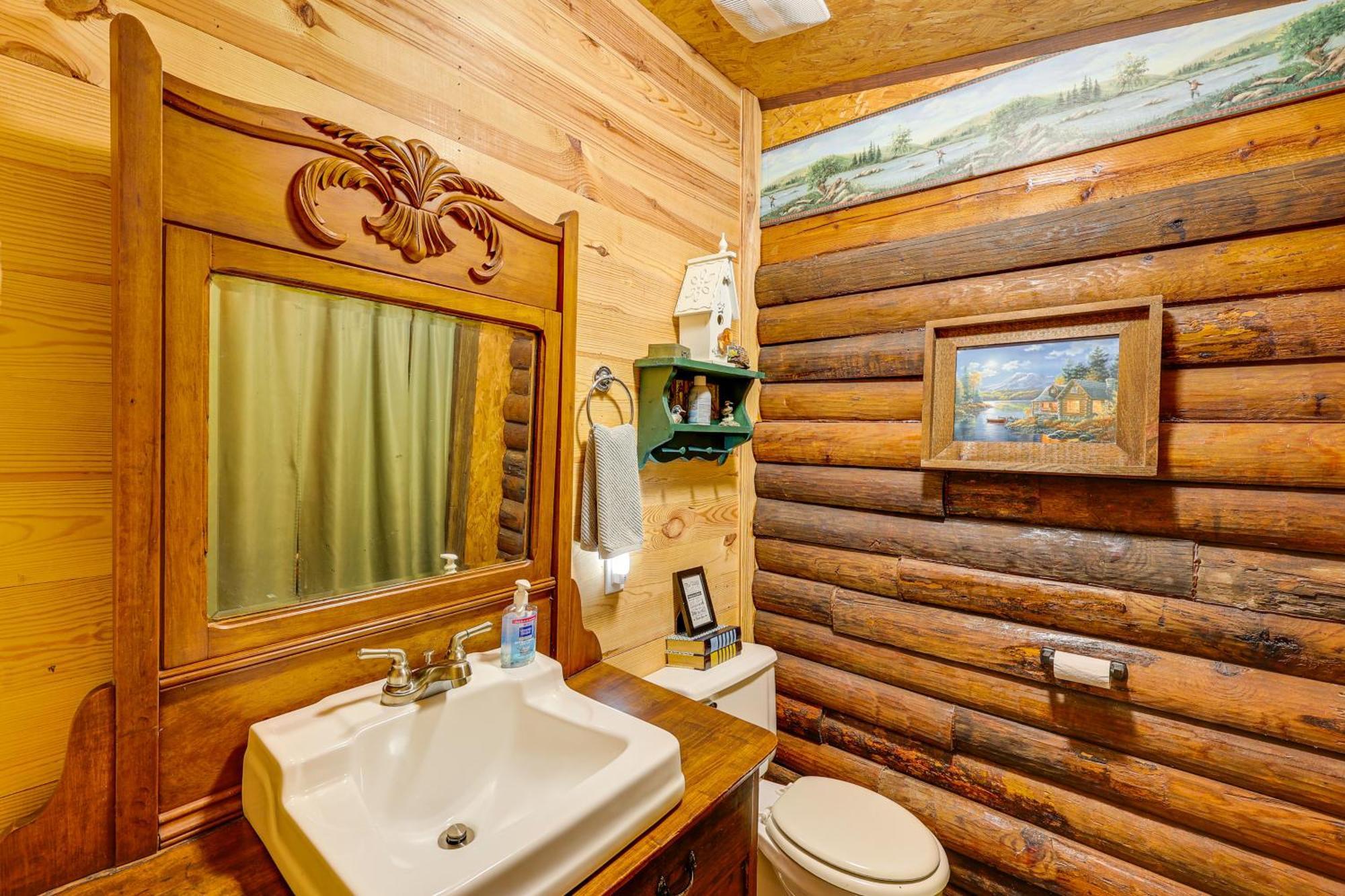 Arkansas Log Cabin Rental Near Lake Greeson! Mount Moriah Екстер'єр фото