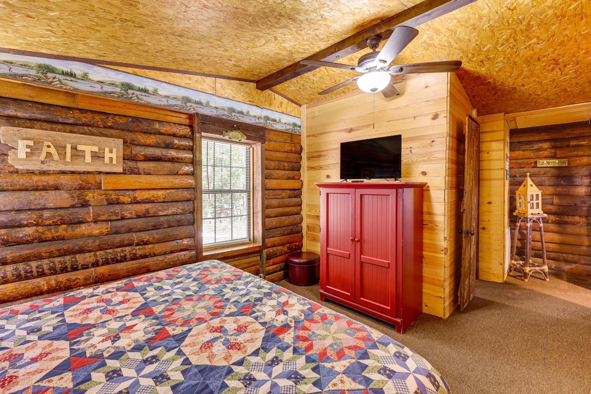 Arkansas Log Cabin Rental Near Lake Greeson! Mount Moriah Екстер'єр фото