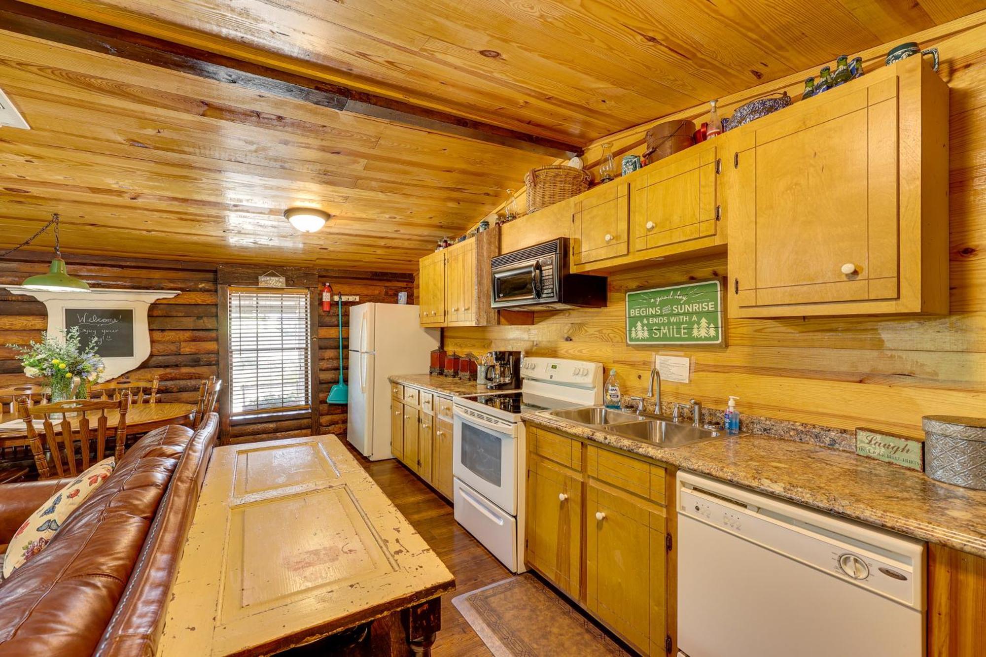 Arkansas Log Cabin Rental Near Lake Greeson! Mount Moriah Екстер'єр фото