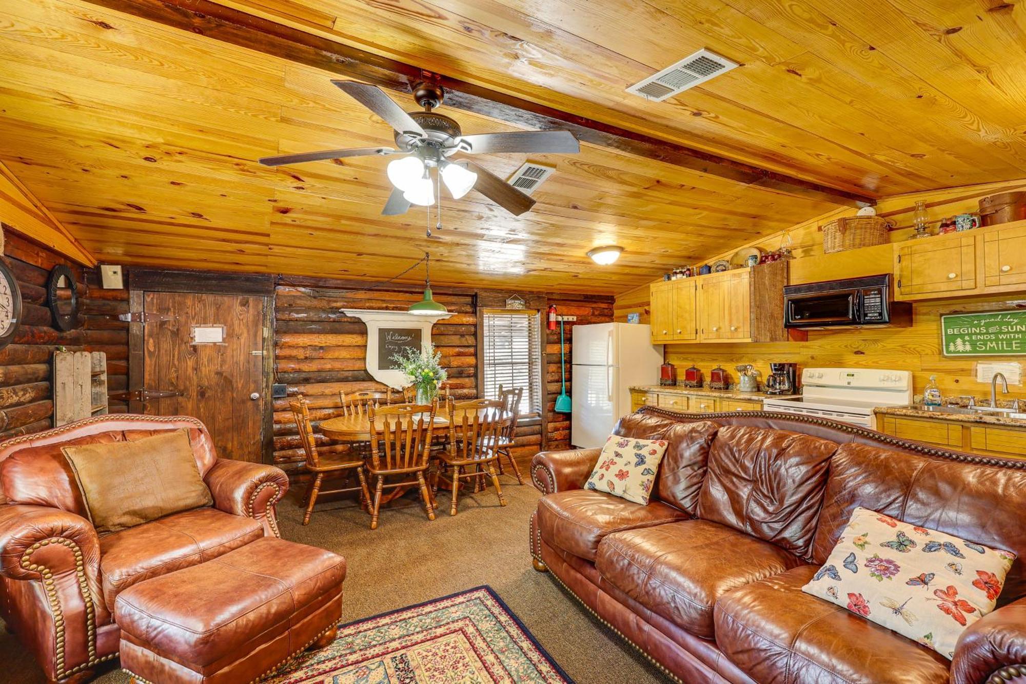 Arkansas Log Cabin Rental Near Lake Greeson! Mount Moriah Екстер'єр фото