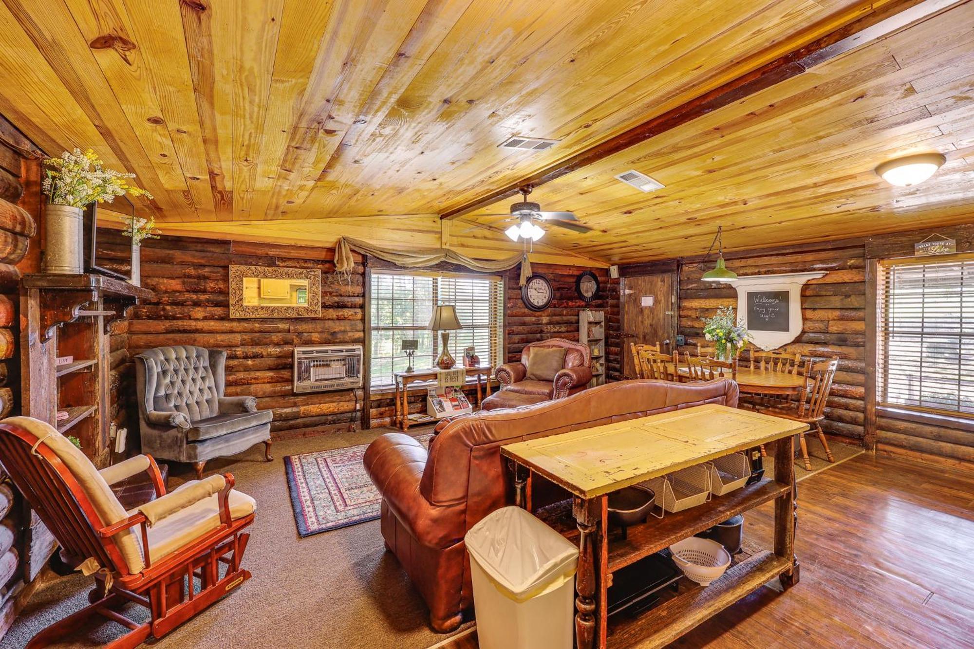 Arkansas Log Cabin Rental Near Lake Greeson! Mount Moriah Екстер'єр фото