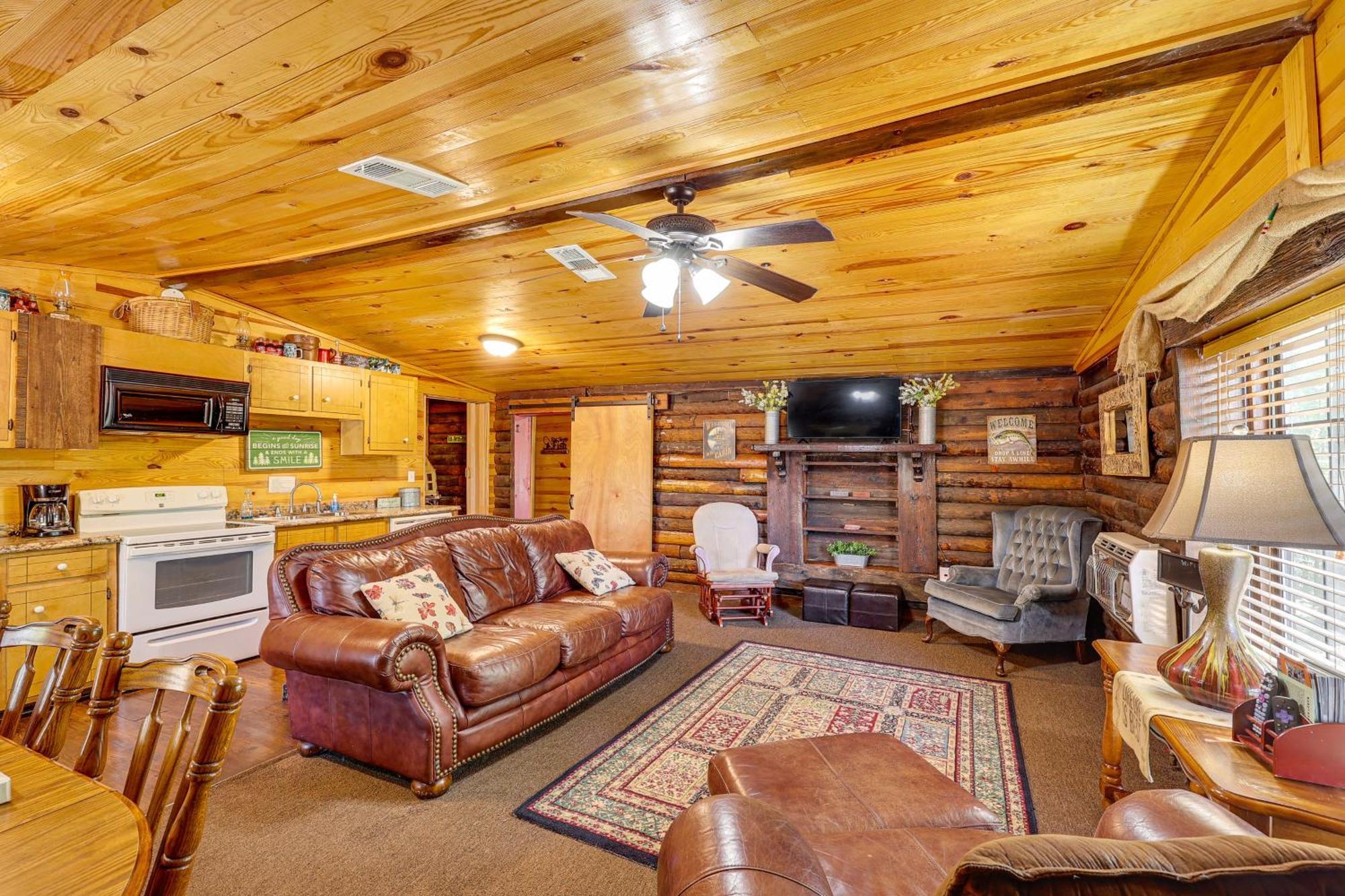 Arkansas Log Cabin Rental Near Lake Greeson! Mount Moriah Екстер'єр фото